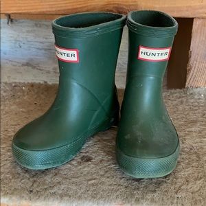 Toddle hunter rain boots